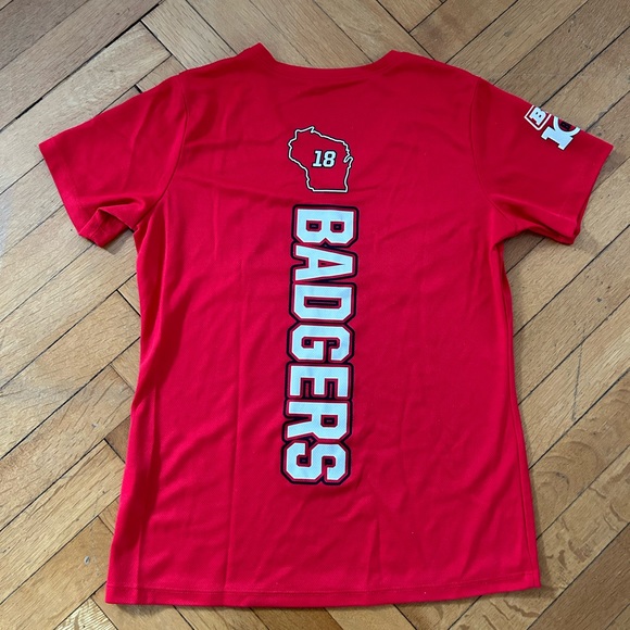 Wisconsin Big Ten Big 10K Race Tee - Picture 2 of 5